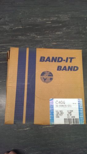 C406 3/4&#034; width  Band-It 316 Stainless Steel banding / strapping - Free Shipping
