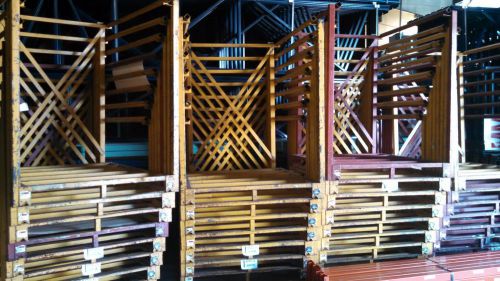 Used nestainer stackable bulk storage stack-rack for sale