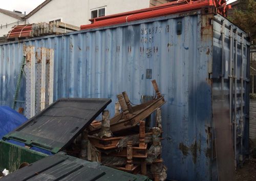 40 FT, Used, BLUE *Shipping Container* in Working Condition -Very Good-