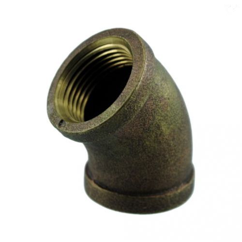 1&#034; brass pipe 45 deg. elbow for sale