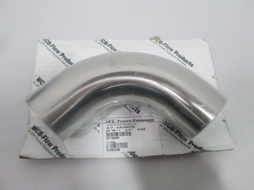 New waukesha 37-1030x 2-1/2in 90deg elbow stainless replacement part d290489 for sale
