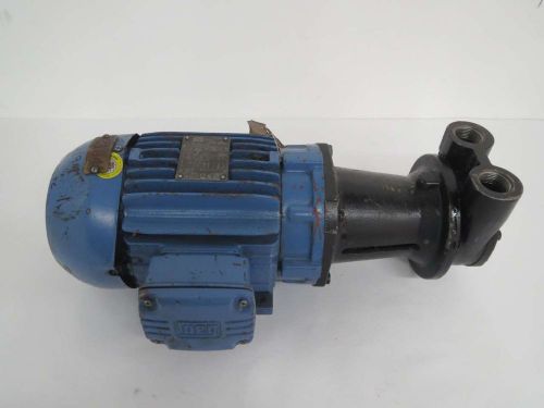 Tuthill 2c2f-c weg w21 07fev05 motor gear 9gpm hydraulic pump b449126 for sale