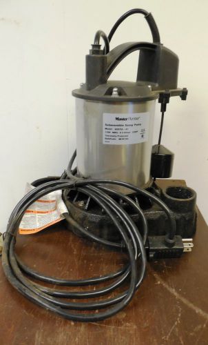 Master plumber - 633752 stainless steel sump pump for sale