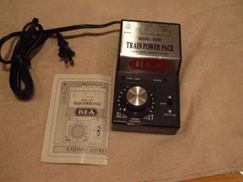 RAILWAY EXPRESS AGENCY USED  TRAIN POWER PACK #5400 G SCALE