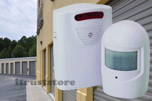 Wireless motion sensor detector door gate entry bell chime alert alarm doorbell for sale