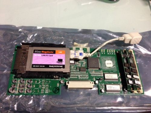 CASi-Rusco 100124001 Rev. K Micro5 Board Module Card Plug-In +3COM 3CCFE574BT