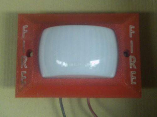 Space Age Electronics V-33 Fire Alarm Strobe Vintage RARE