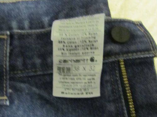 Carhartt fr jeans 38x32 for sale