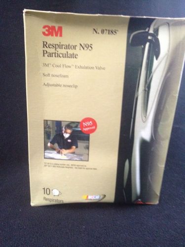 * 3m n95 particulate respirator w/valve, 8511, box of 10 for sale