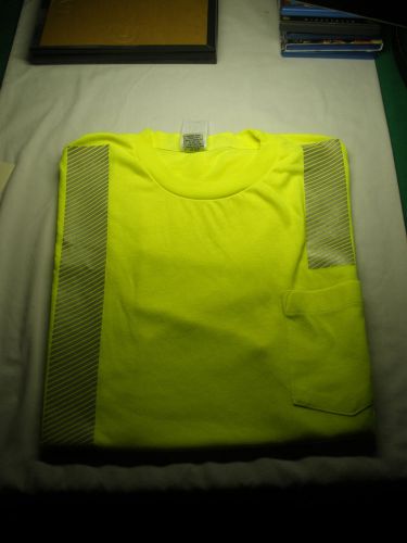Yellow Reflective  Hi-Vis Size Medium &#034;M&#034; T-Shirt by Intex