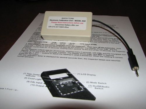 Radiation Alert INSPECTOR Geiger Counter Electronic Calibration Unit LAST ONE