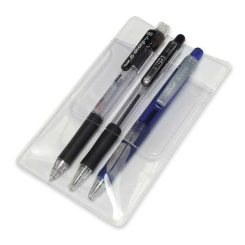 Pocket Protector, for Pen Leaks, Clear