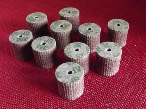 New lot of 10- 3m deburring wheels gp-uw 1-inch diameter x 1-inch 3/16&#034; hole for sale