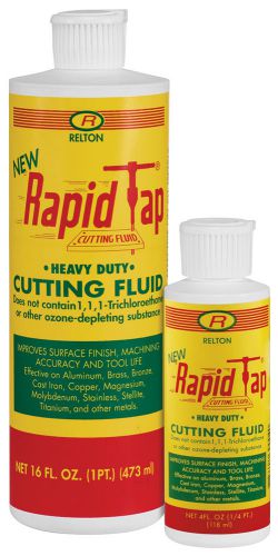 Relton 04Z-NRT-KIT Rapid Tap Cutting Fluid - Pint and 4oz Bottle Combo Pack