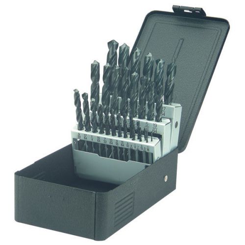 Precision Dormer C29R10 Jobbers Length Twist Drill Set, Size: 1/16&#034; to 1/2&#034; By 6