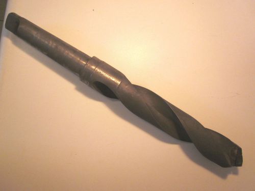 Union twist drill bit 1 9/16&#034; taper shank carbide tip machinist tools lathe 15&#034; for sale
