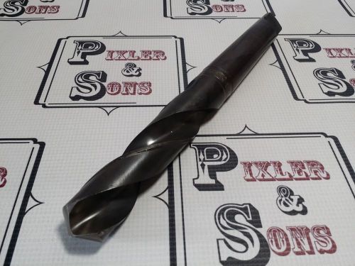 National 1-1/4&#034; x 11 1/2&#034; heavy duty hss 4 mt taper shank drill for sale