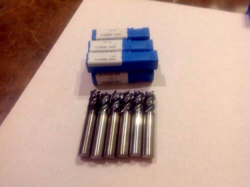 1/2&#034; SGS end mills lot of 6