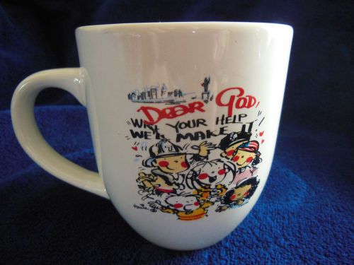 Dear God With Your Help We&#039;ll Make It!  Coffee Mug Royal Norfolk Coffee Mug