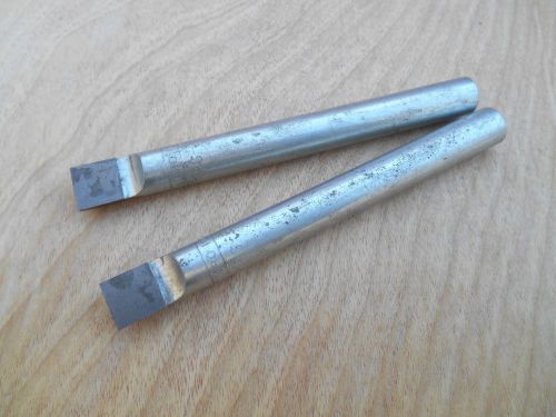 Micro 100  trg-8 , brazed carbide boring bar , 1/2&#034; shank , lot of 2 for sale