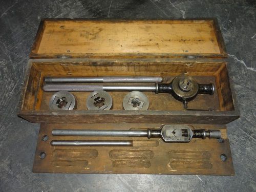 GT &amp; D Greenfield Little Giant 4 Tap &amp; Die Set 1 1/4&#034; - 1 1/2&#034;