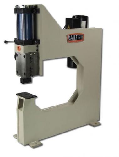 10 ton 4&#034; strk baileigh bp-10e hydraulic press, 110v; 25&#034; thrt depth for sale