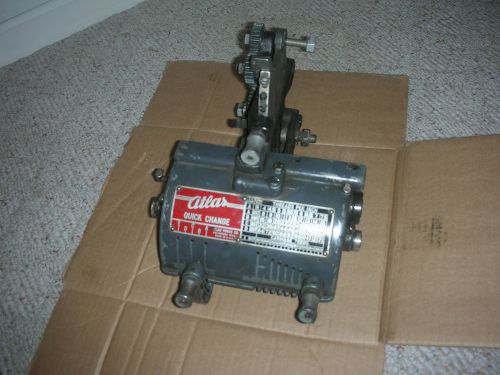 Complete atlas 10 inch lathe quick change gearbox conversion kit fine used for sale