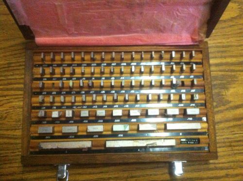 Set of a.a.jansson gage blocks (81) pieces (inv.24341) for sale