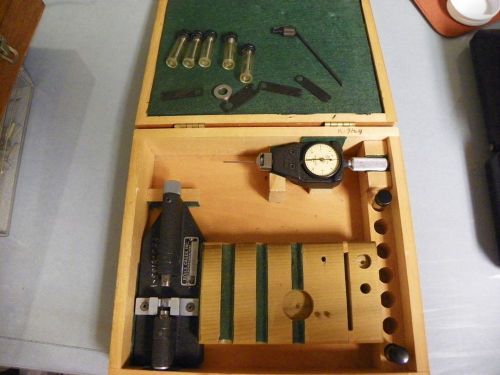 Boice Small Hole Bore Gage with probes in original wood box