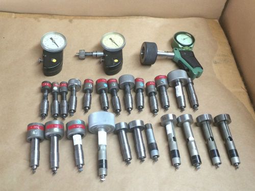 Federal bore gage indicator with 26 gages and set rings for sale