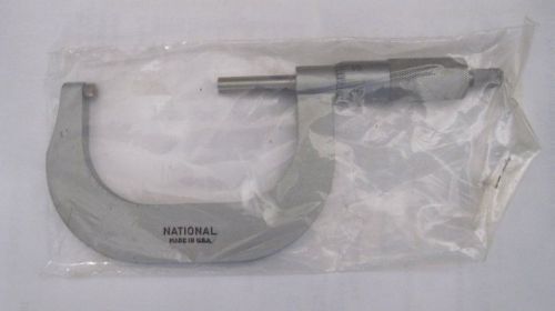 Micrometer MG National #302 National Specialty Co 2-3” New in Stapled Bags