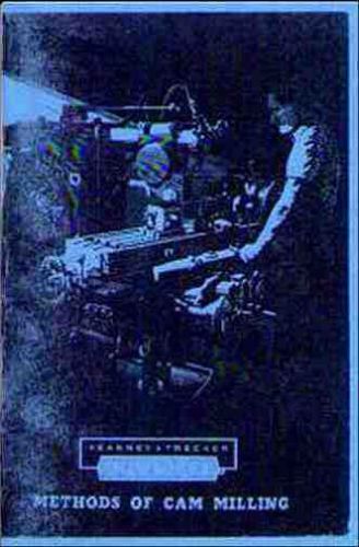 1960s kearney &amp; trecker methods of cam milling new reprint for sale