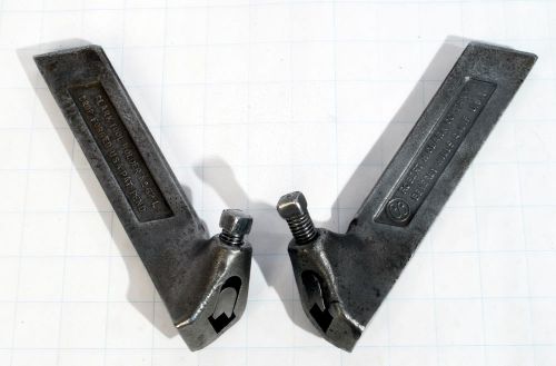 Clark right &amp; left hand off-set turning tool holder ~ 14&#034;-16&#034; lathe swing p62r&amp;l for sale