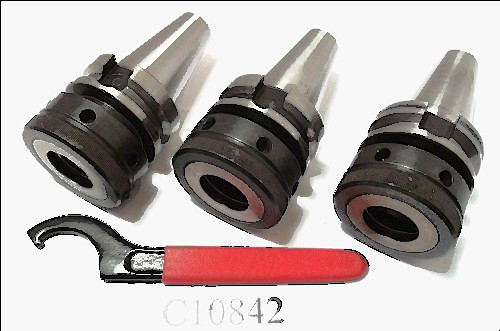 tg100 for sale, 3 pc set bt40 tg100 collet chuck will be listing more bt 40 tg 100 lot c10842