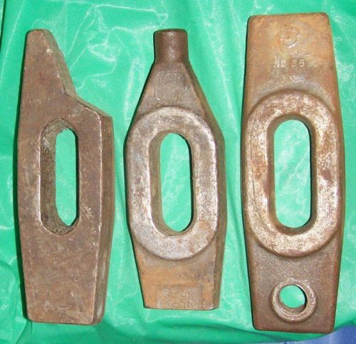 3 big steel holddown workholding clamps,milling machines/drills/machinists/shops for sale
