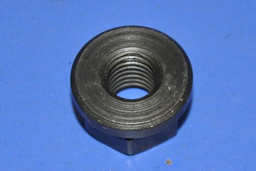 Flange nut 9/16 thread, 7/8 hex  black oxide (lot of 4) for sale