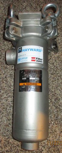 filter housing Stainless 300psi 225  F Hayward Eaton industrial  filtration