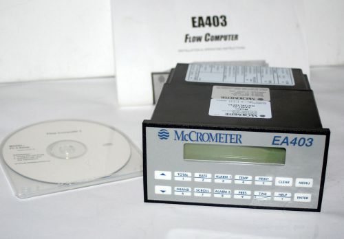0-4000 GPM Flow Computer  McCrometer EA403   NEW