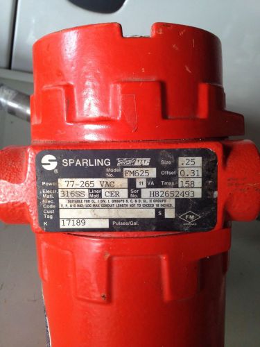 Sparling magnetic flow meter for sale