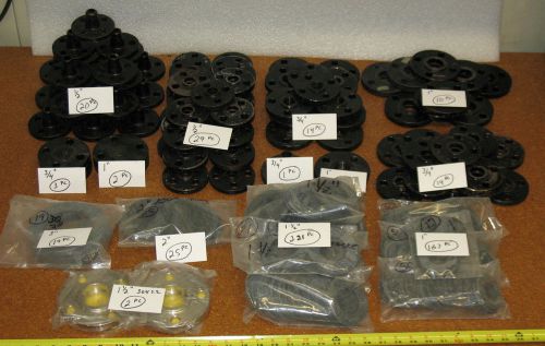 LARGE LOT OF PIPE FLANGES,SZ 1/2&#034;,3/4&#034;,1&#034; &amp; 1-1/2&#034;,THREAD,SOCKET &amp; BUTT WELD
