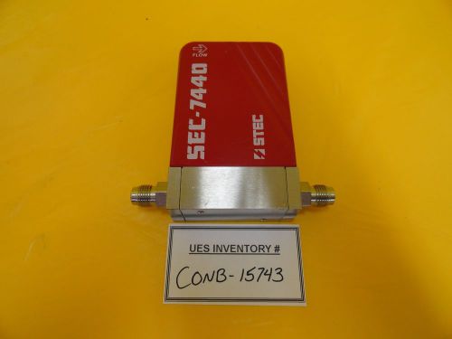 Stec sec-7440mo mass flow controller 500 sccm sih4 used working for sale