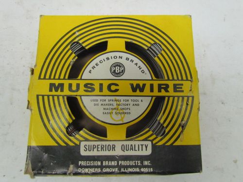 Precision brand music wire 0.059 diam. full new 1lb box roll for sale