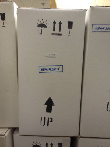 2 Pack -- Industrial HEPA Pleat II Cleanroom Filters (22-3/8 x 46-3/8 x 5)