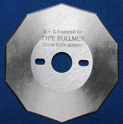 BULLMER 0450/1 - 10 CURVED KNIVE - ?59MM