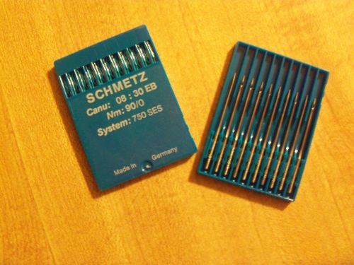 SCHMETZ INDUSTRIAL SEWING MACHINE NEEDLES SYSTEM CANU 08:30 750SES  SIZE  90/14