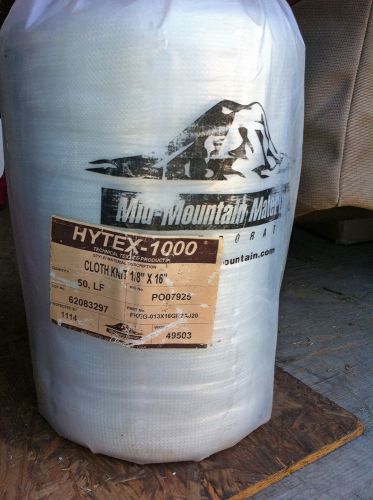 Mid-Mountain Materials Hytex-1000 Textile Products 1/&#034; x 16&#034; 50, LF Cloth Knit