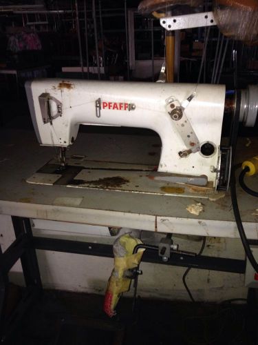 Pfaff industrial chain stitch sewing machine 3 phase powered. for sale