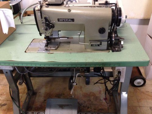 IMPERIAL # 482L Industrial double needle sewing machine