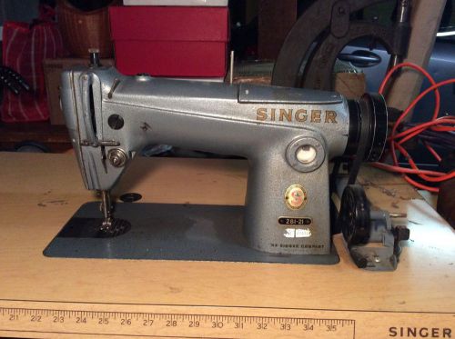 Singer 281-21 industrial sewing machine for sale