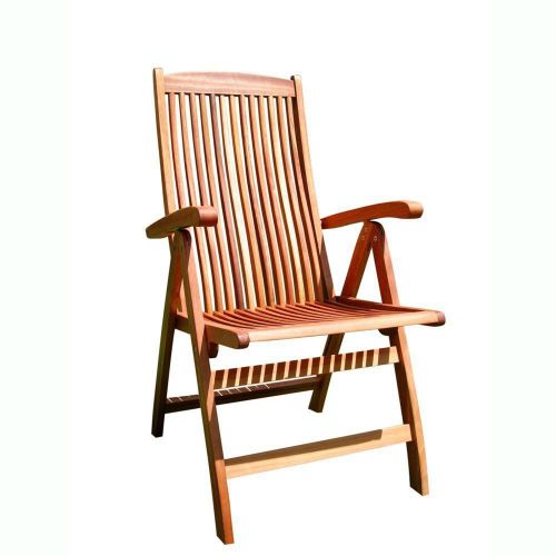 VIFAH Outdoor Wood Reclining Chair V145 NEW